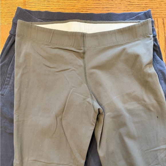 Vintage Lululemon Gray Wide Leg Sweats and Light Green Flare Pants - Picture 2 of 12